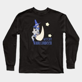 Witchy Halloween Long Sleeve T-Shirt